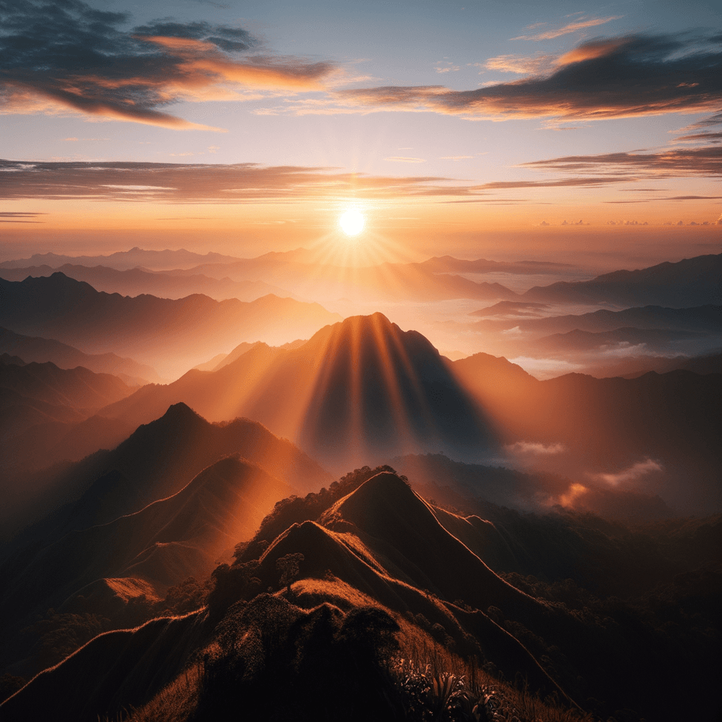 On the other side of the mountain, the sun is new every day.