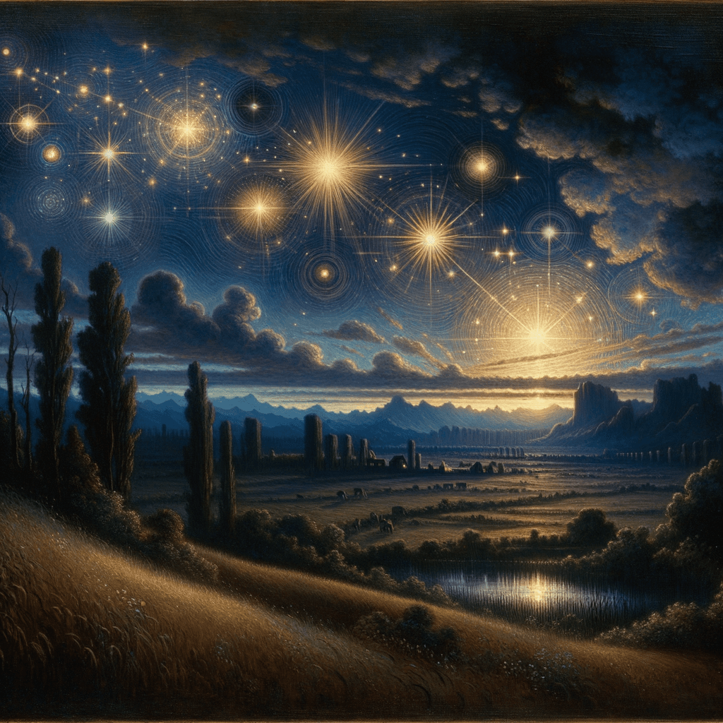 Las estrellas son las cicatrices del cielo. - Proverbio Español