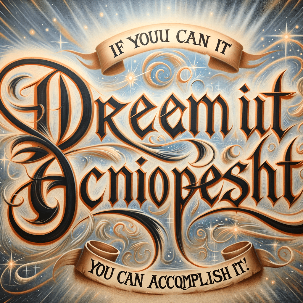 Si puedes soñarlo, puedes lograrlo. - Walt Disney