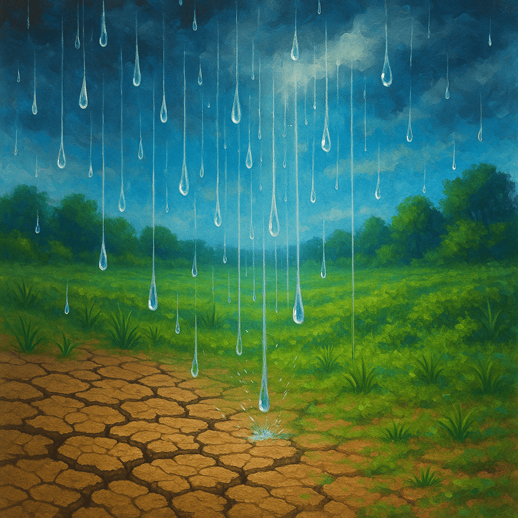 Mil gotas hacen una lluvia. — Proverbio jamaiquino