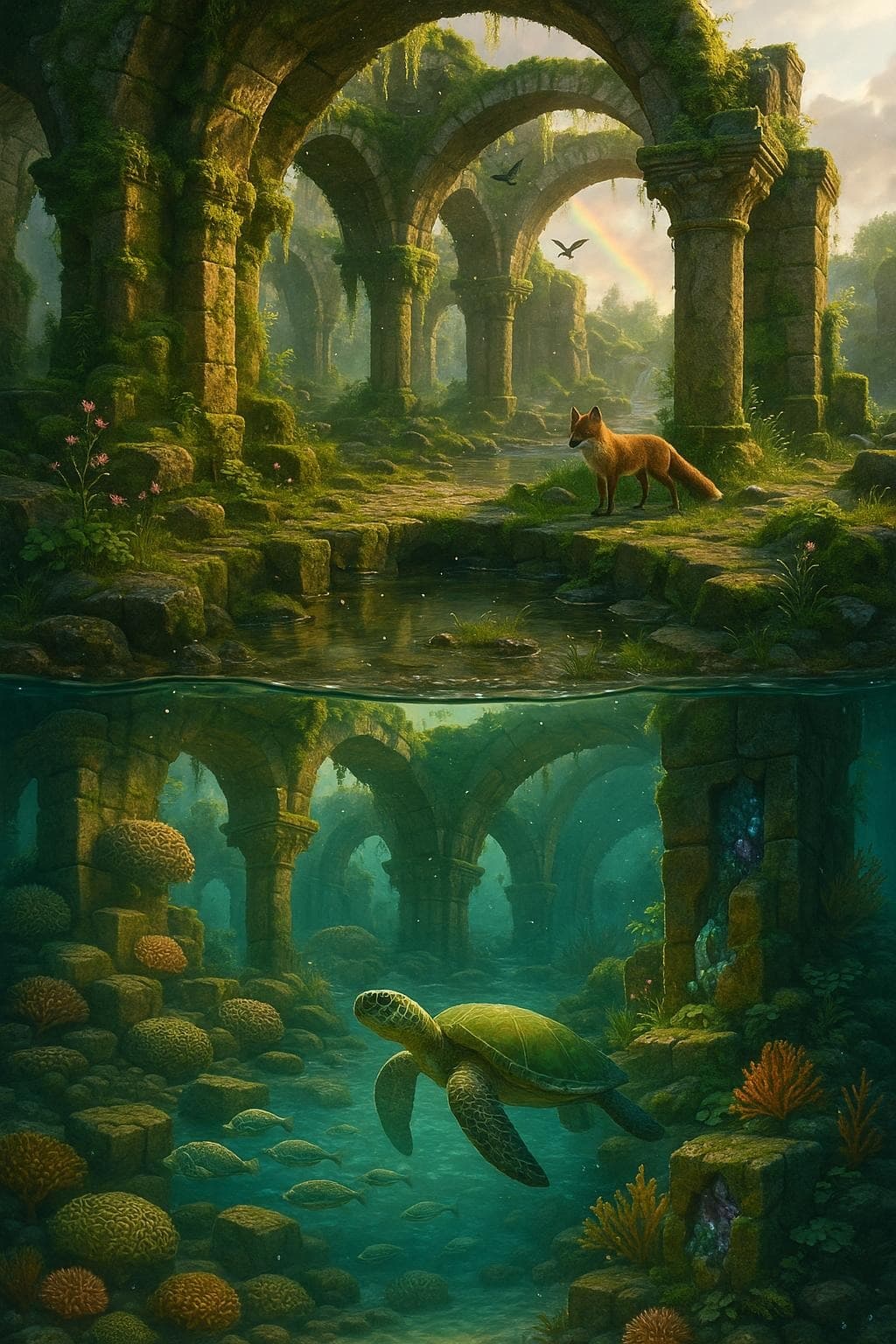 Where there is ruin, there is hope for a treasure. — Rumi