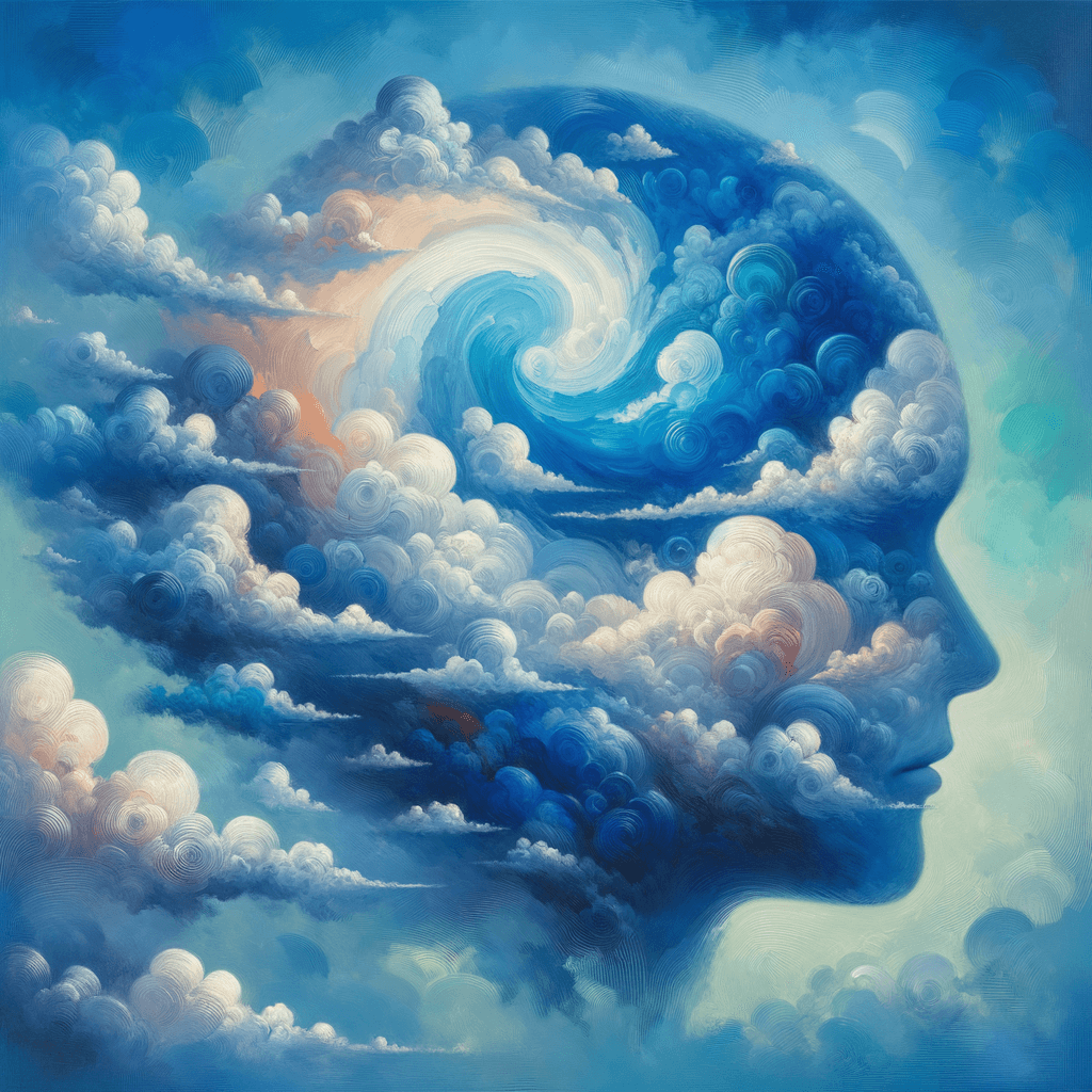 El cielo está en el azul de la mente. - Paul Éluard