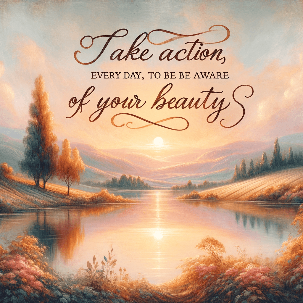 Toma acción, cada día, para ser consciente de tu propia belleza. — Janelle Monáe