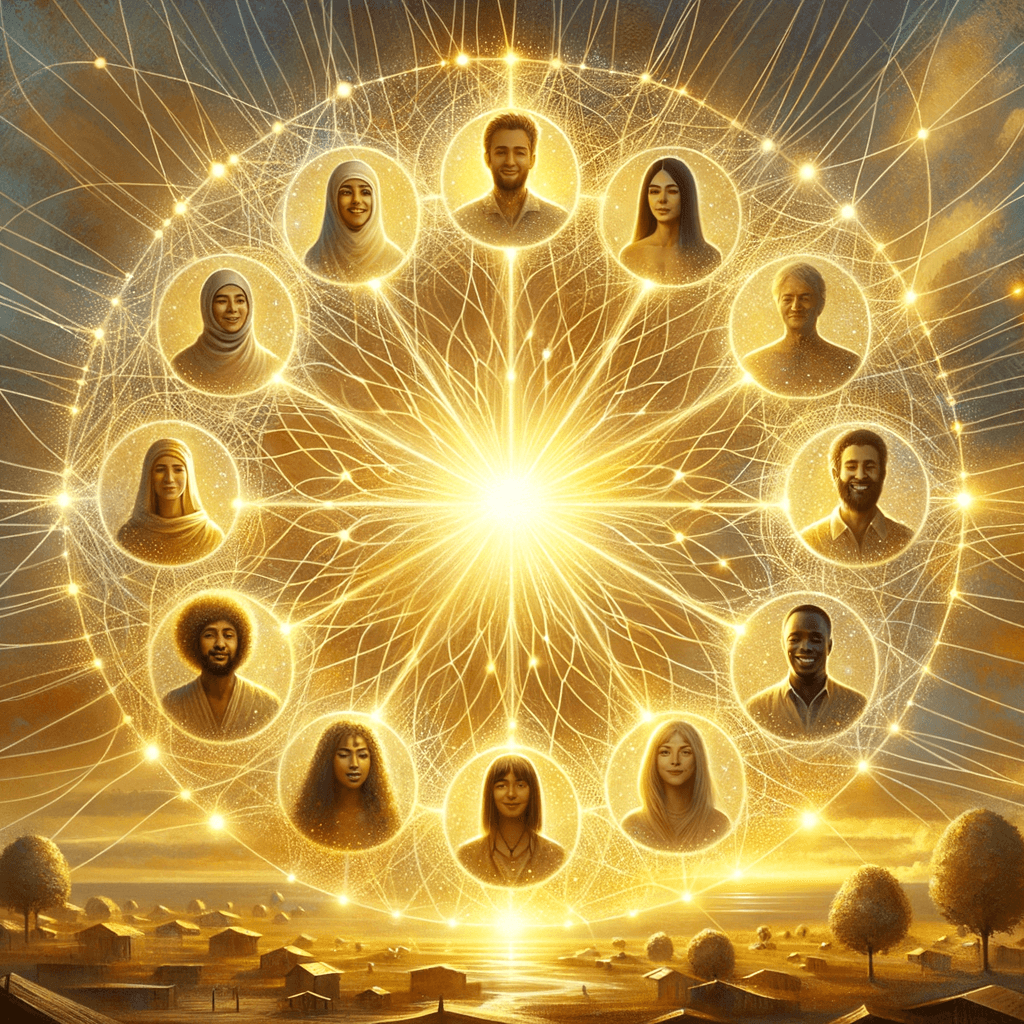 表现得仿佛你为自己所希望的一切都会使所有人受益。——A.D. Lopes