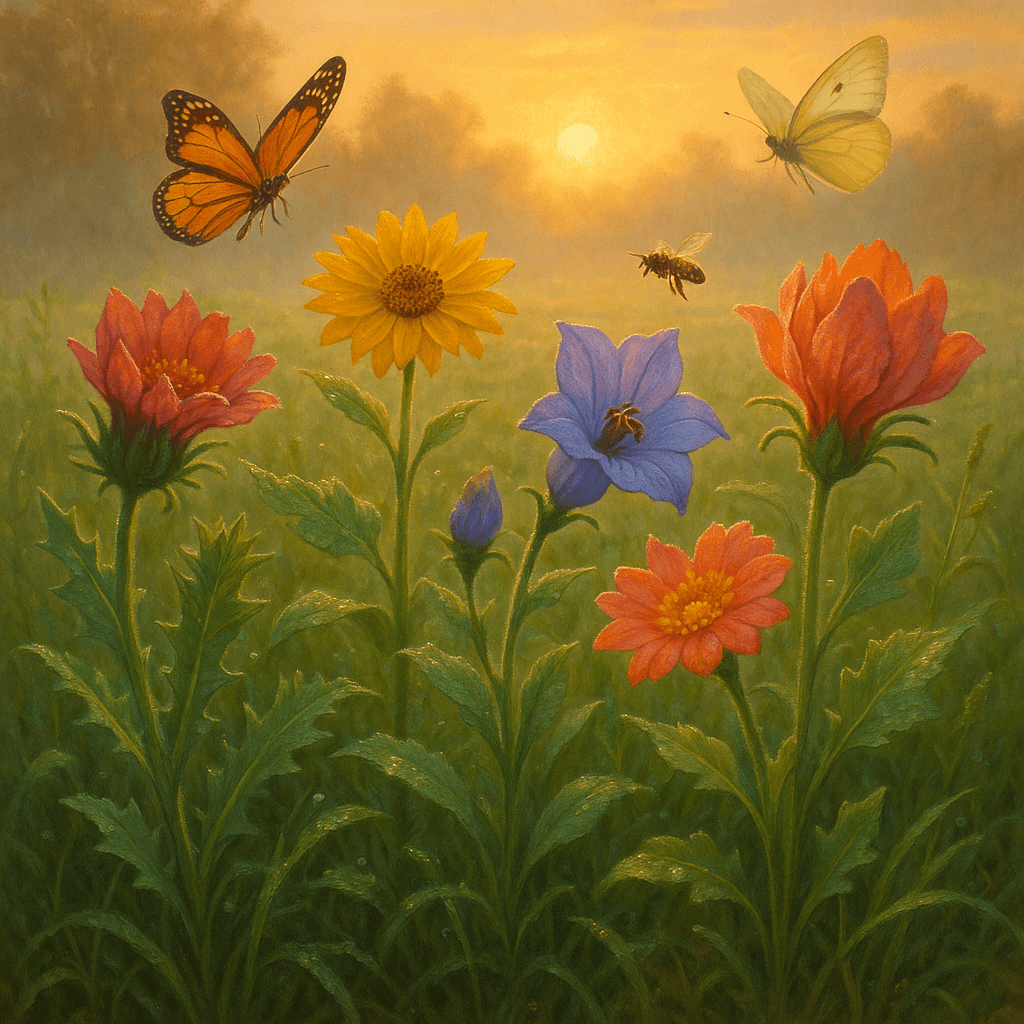 Una mala hierba no es más que una flor disfrazada. — James Lowell