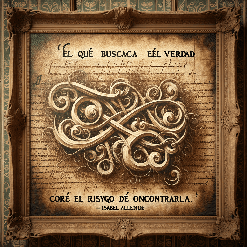 He who seeks the truth runs the risk of finding it. - Isabel Allende