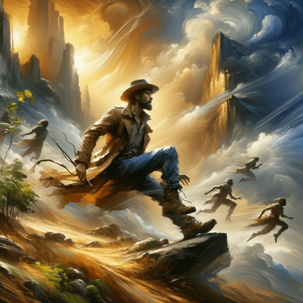 En medio del movimiento y el caos, cuando hay un sentido de aventura, hay un sentido de posibilidad. — Keri Smith, Canadá.