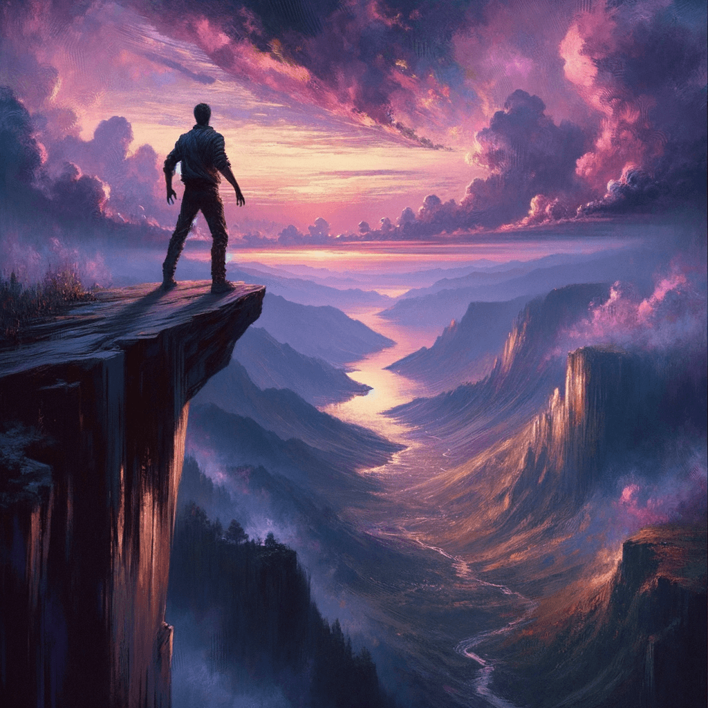 A veces, solo cuando estás al borde del acantilado, descubres que puedes volar.