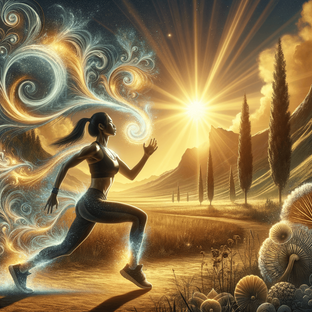 El sudor es magia. Cúbrete con él a diario para cumplir tus deseos. — Anónimo