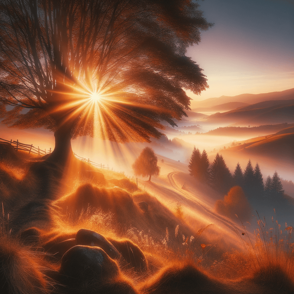 En cada resplandor de la mañana, se esconde una historia no contada.