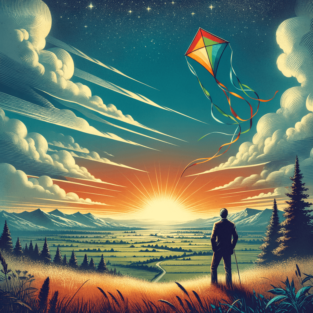 Deja que tus aspiraciones se eleven como una cometa en el viento; cuanto más alto asciendas, más impresionante se vuelve la vista. — Desconocido.