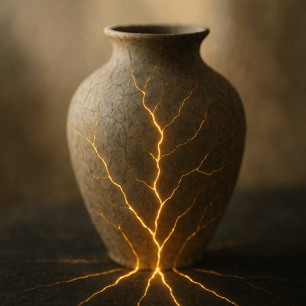 Las grietas finas pueden dejar entrar la luz del día. — Proverbio japonés