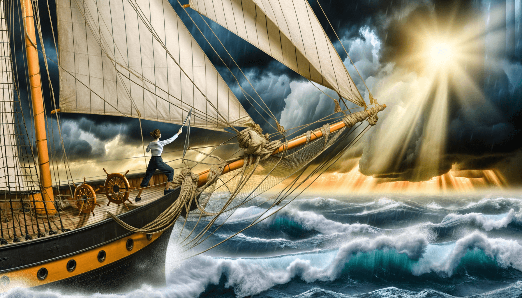 The efficient man is the one who, like a good sailor, knows how to make the best of wind. — Pierre-Simon Laplace