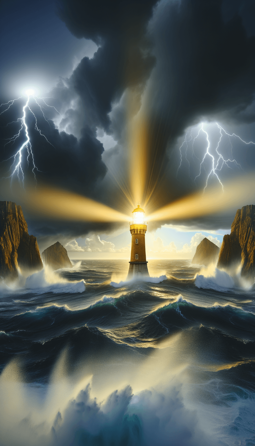 Learn to be a lighthouse in the storms of life. — Harville Hendrix