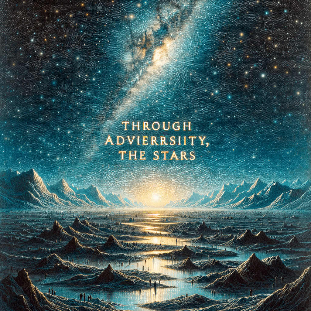 A través de la adversidad, las estrellas.