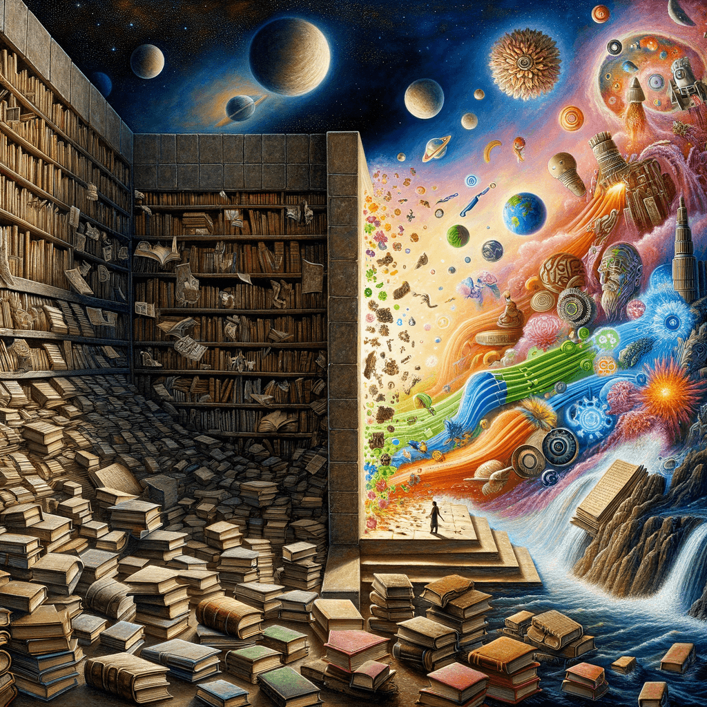 La imaginación es más importante que el conocimiento. Porque el conocimiento es limitado, mientras que la imaginación abarca el mundo entero, estimulando el progreso, dando nacimiento a la evolución. - Albert Einstein