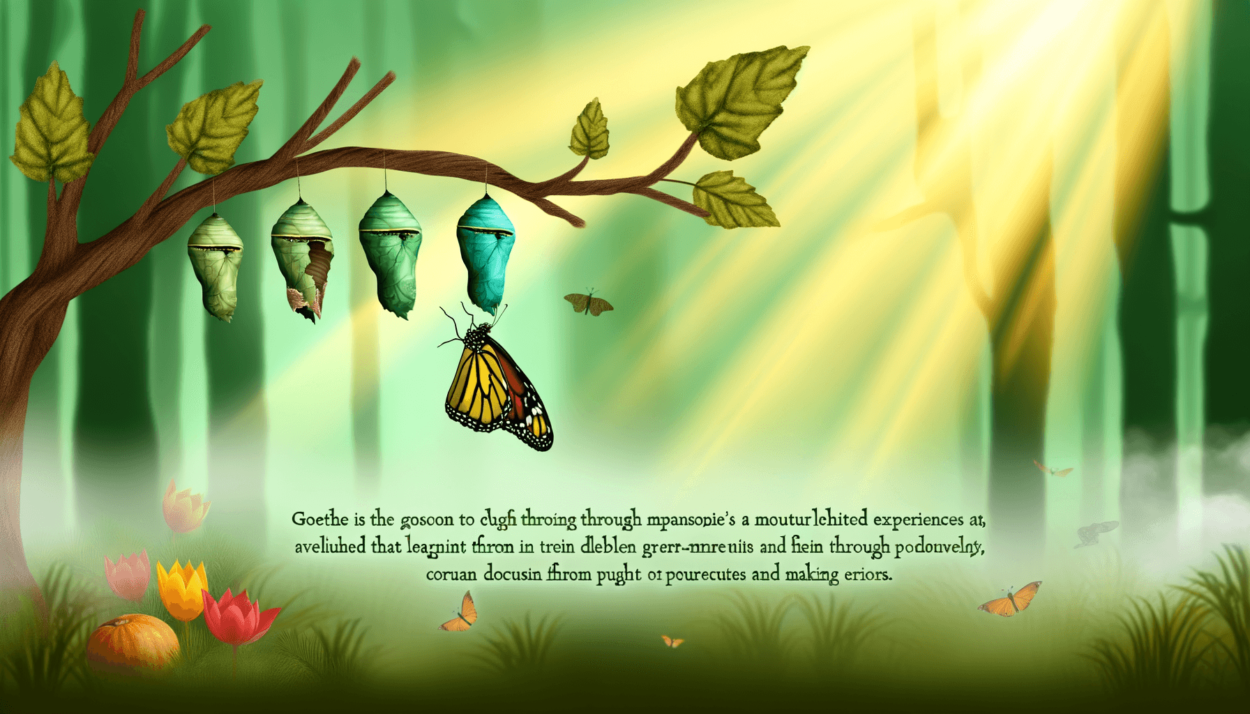 By seeking and blundering we learn. — Johann Wolfgang von Goethe