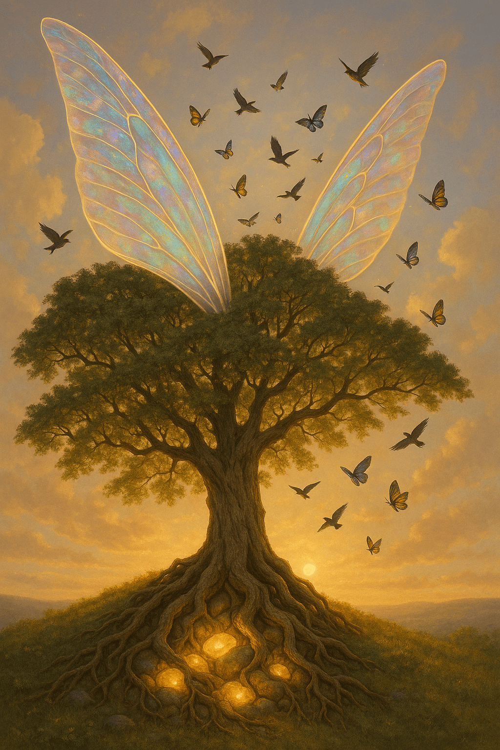 Echar raíces es aferrarse; echar alas es emprender el vuelo. — Isabel Allende