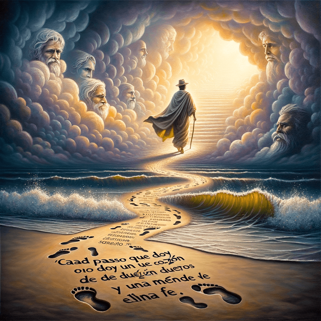 Cada paso que doy en la vida, lo doy con un corazón lleno de sueños y una mente llena de fe.