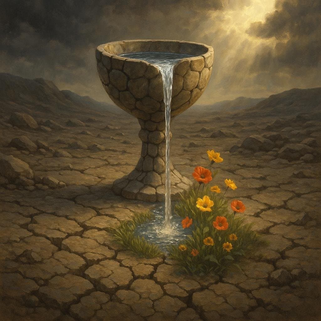 Para saborear la esencia de la alegría, debes beber de la copa de tu propio sufrimiento. — Khalil Gibran