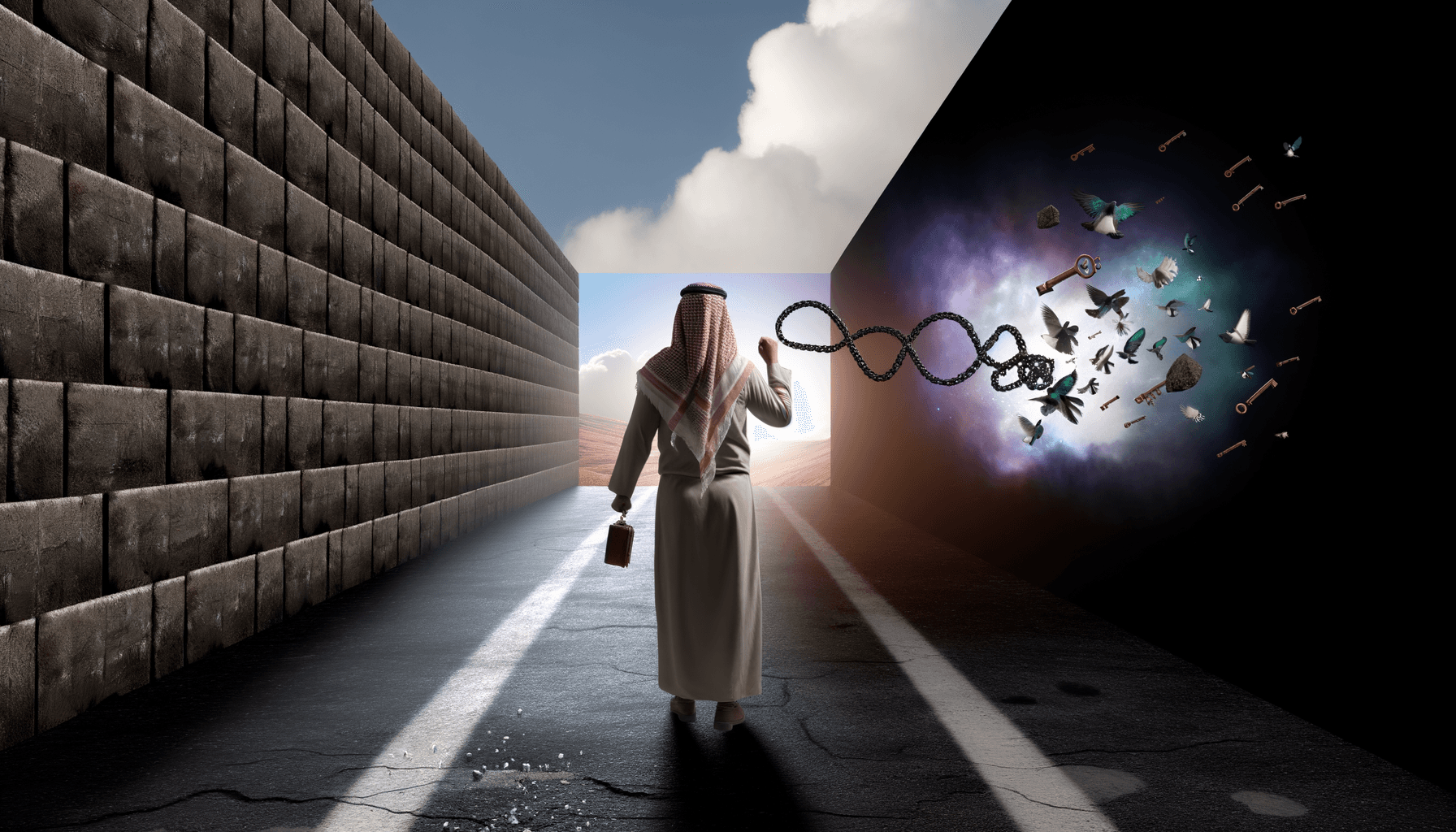 Men are not prisoners of fate, but only prisoners of their own minds. — Franklin D. Roosevelt