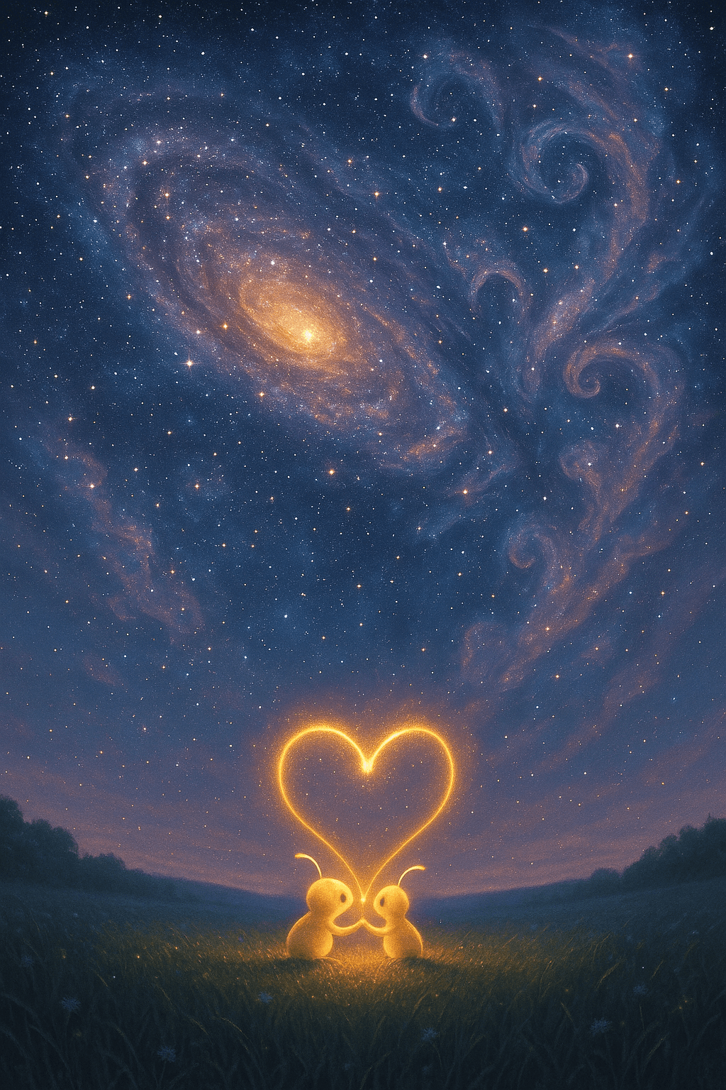 For small creatures such as we, the vastness is bearable only through love. — Carl Sagan