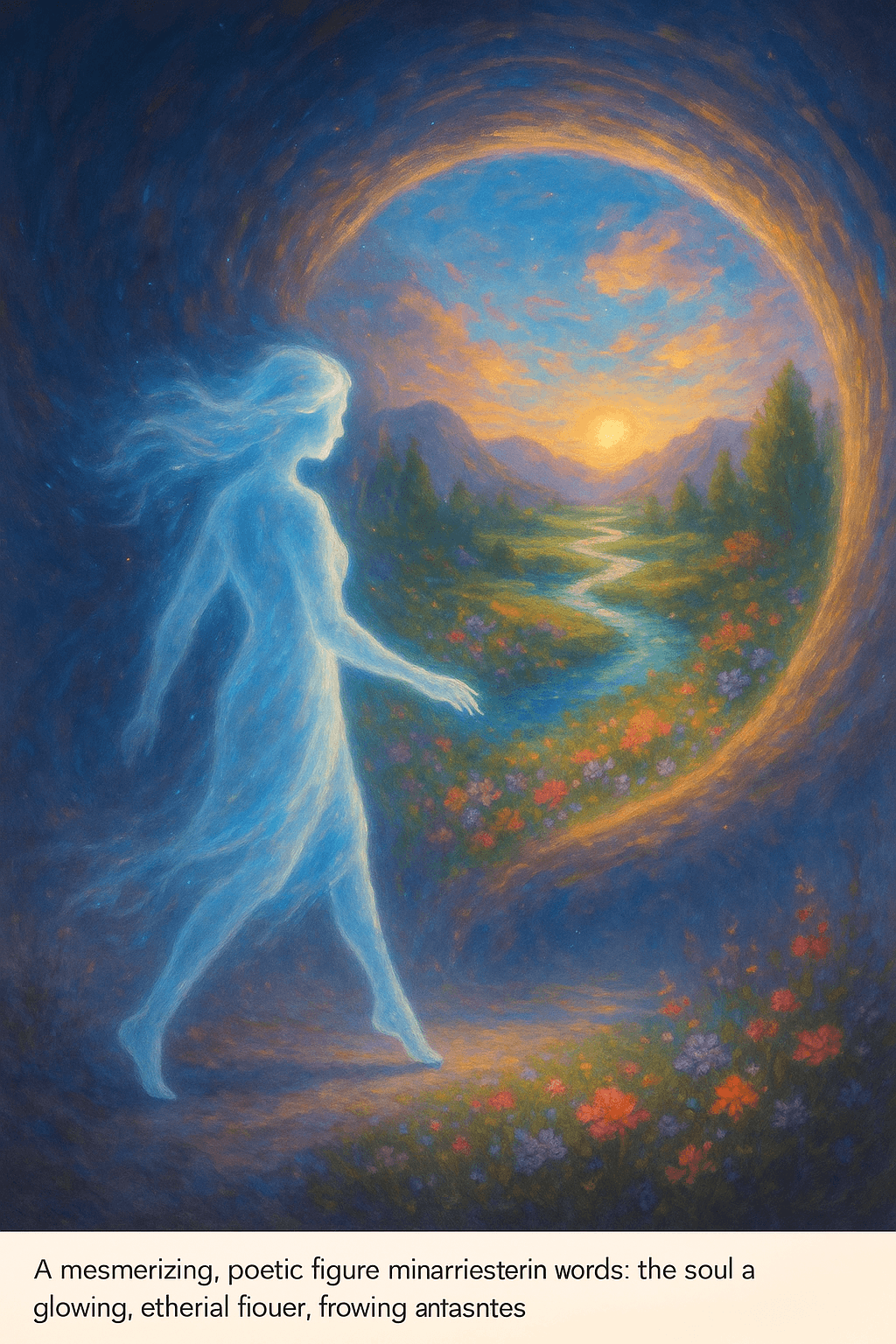 When the soul wants to experience something she throws out an image in front of her and then steps into it. — Rumi