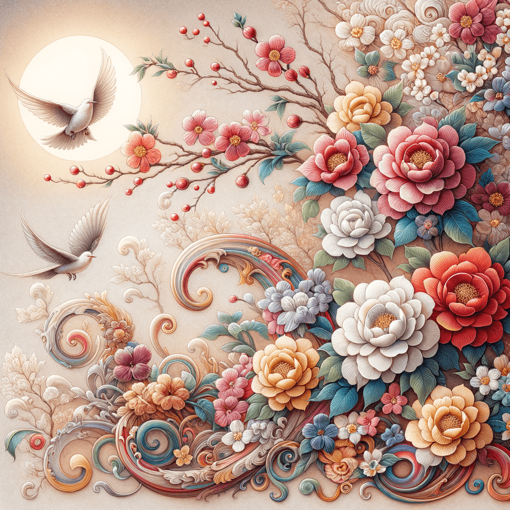 The blooming of each flower is a smile of the season.