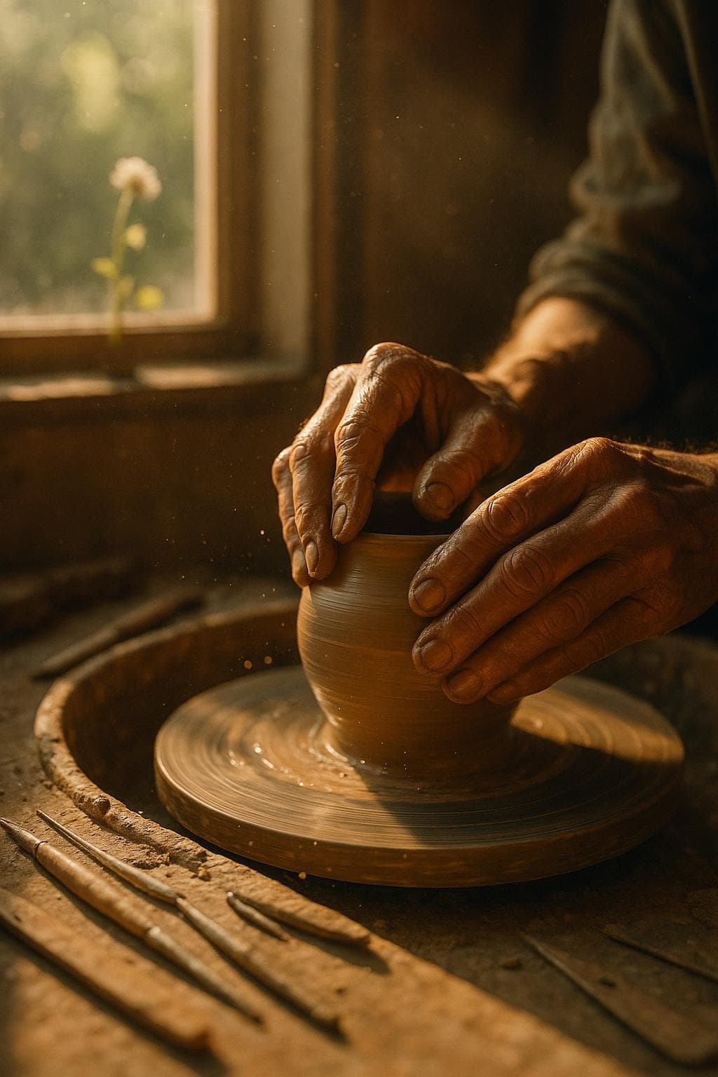 Del asombro a la acción: manos que responden Presta atención a lo que te conmueve; luego respóndele con tus manos. — Mary Oliver