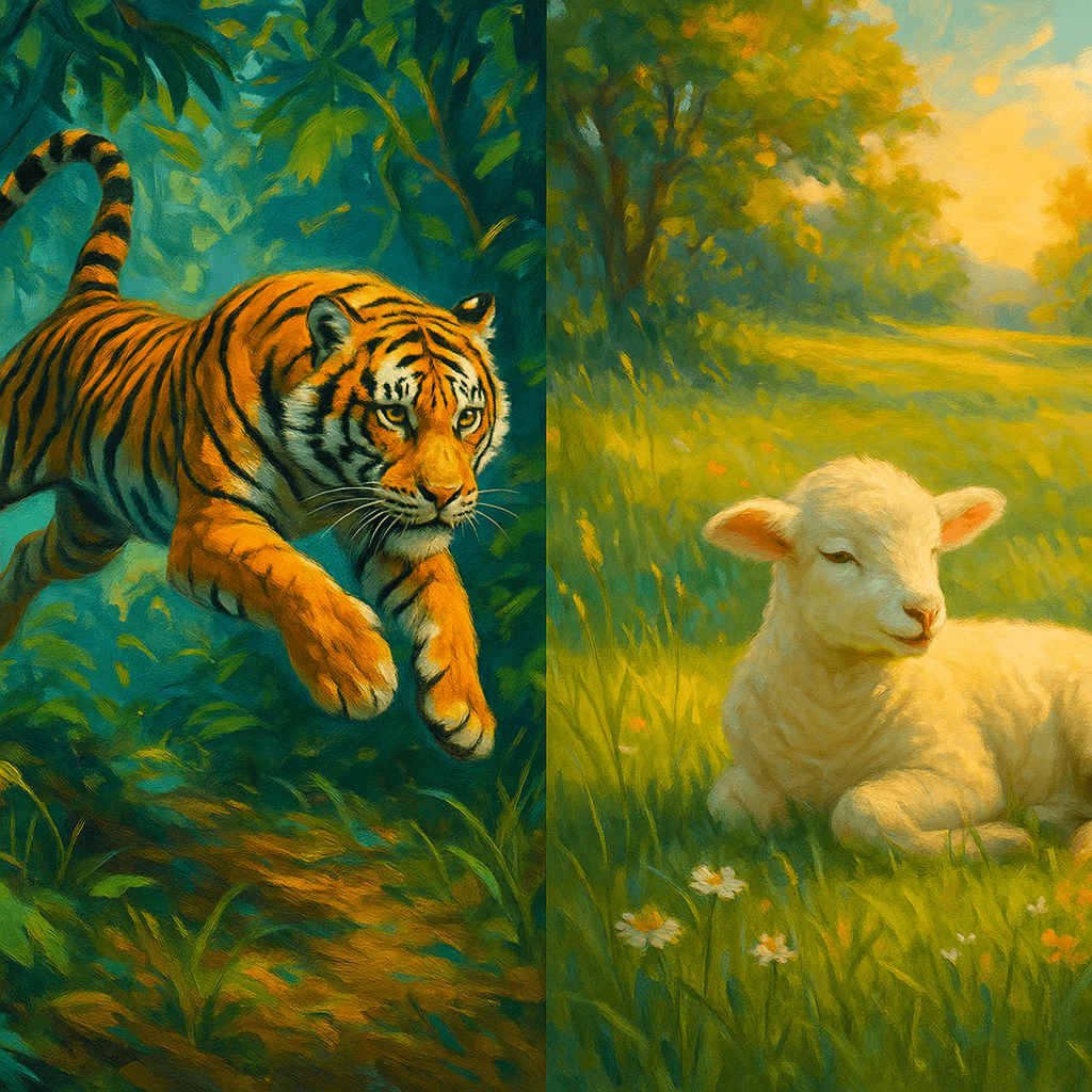 En la acción, sé como un tigre; en el descanso, como un cordero. — Lao Tzu