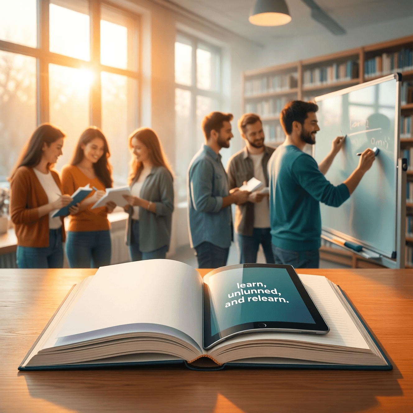 Literacy as Learning, Unlearning, and Relearning