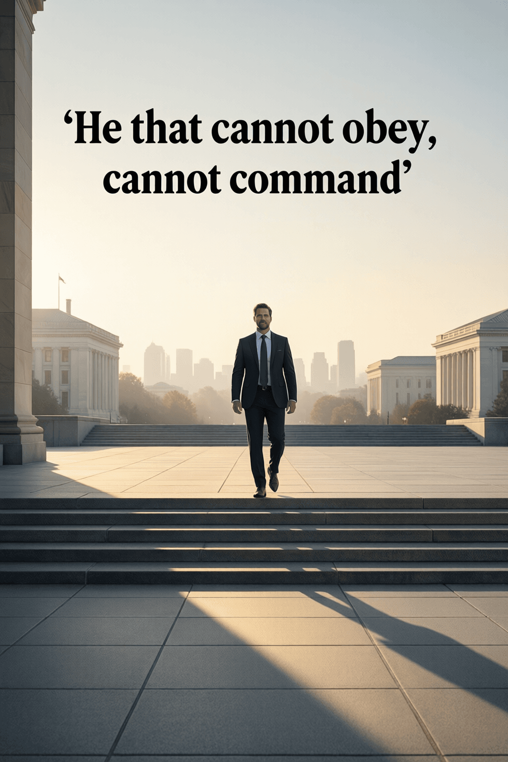 先学会服从,才懂得指挥 不能服从的人,就不能指挥。——本杰明·富兰克林