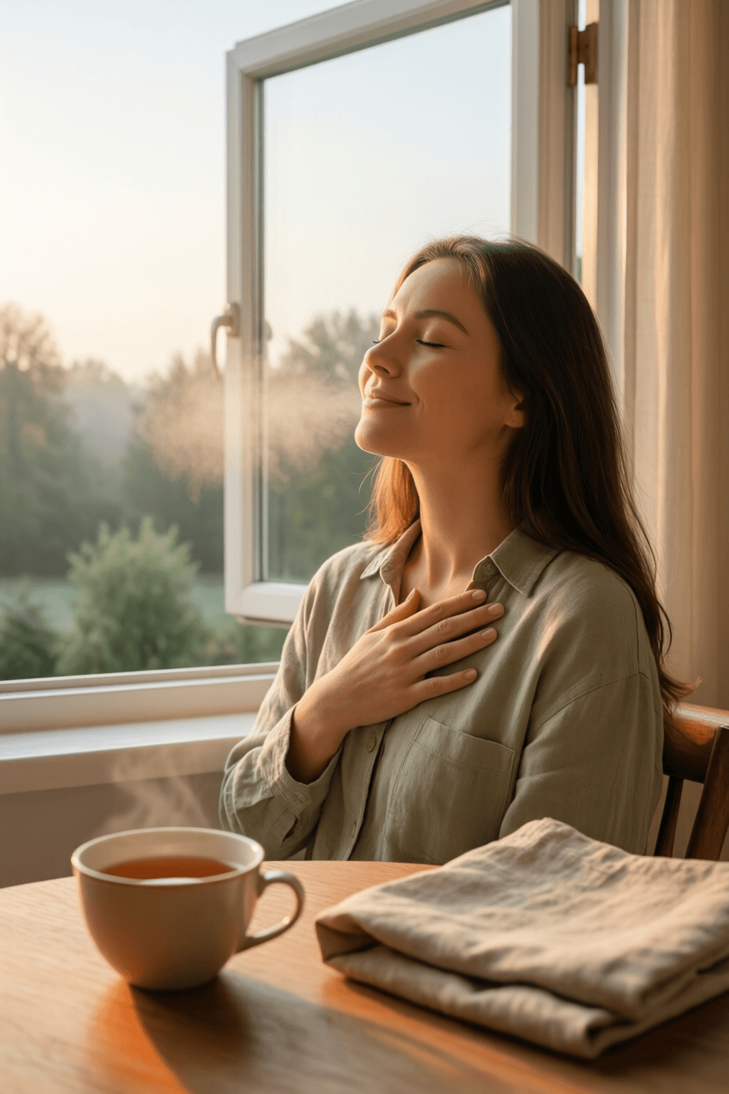 Presence Turns Ordinary Breathing Into Gratitude When you go deeply into the present, gratitude arises spontaneously, even if it's just gratitude for