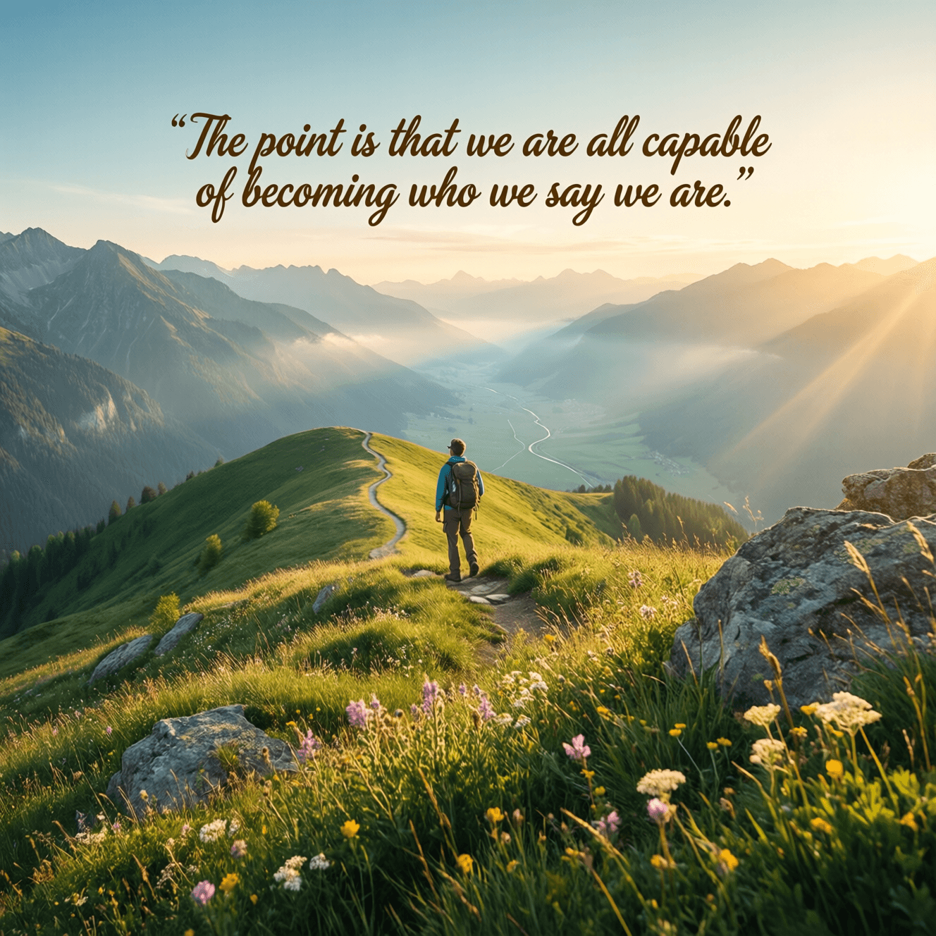 Becoming Who We Claim We Are