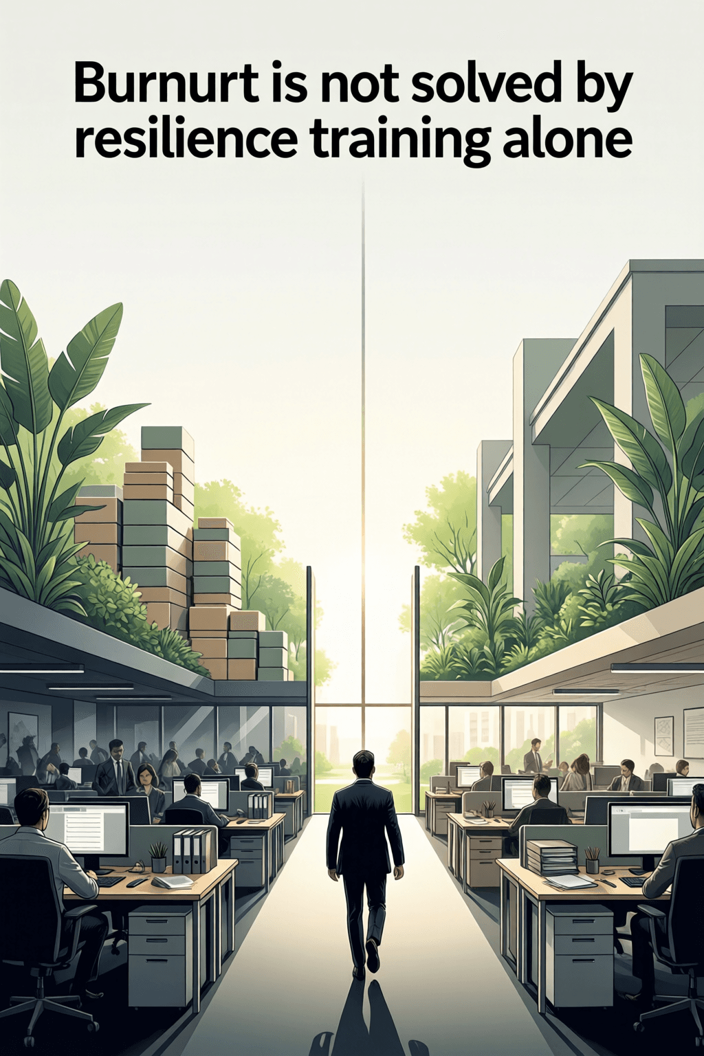 Burnout Recovery Begins by Redesigning Work