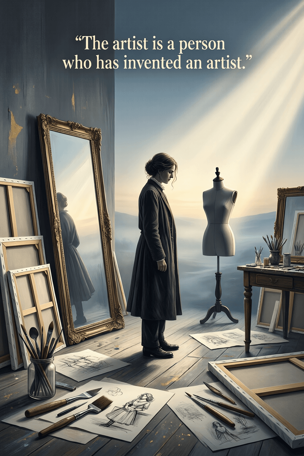 The Artist as a Self-Created Invention