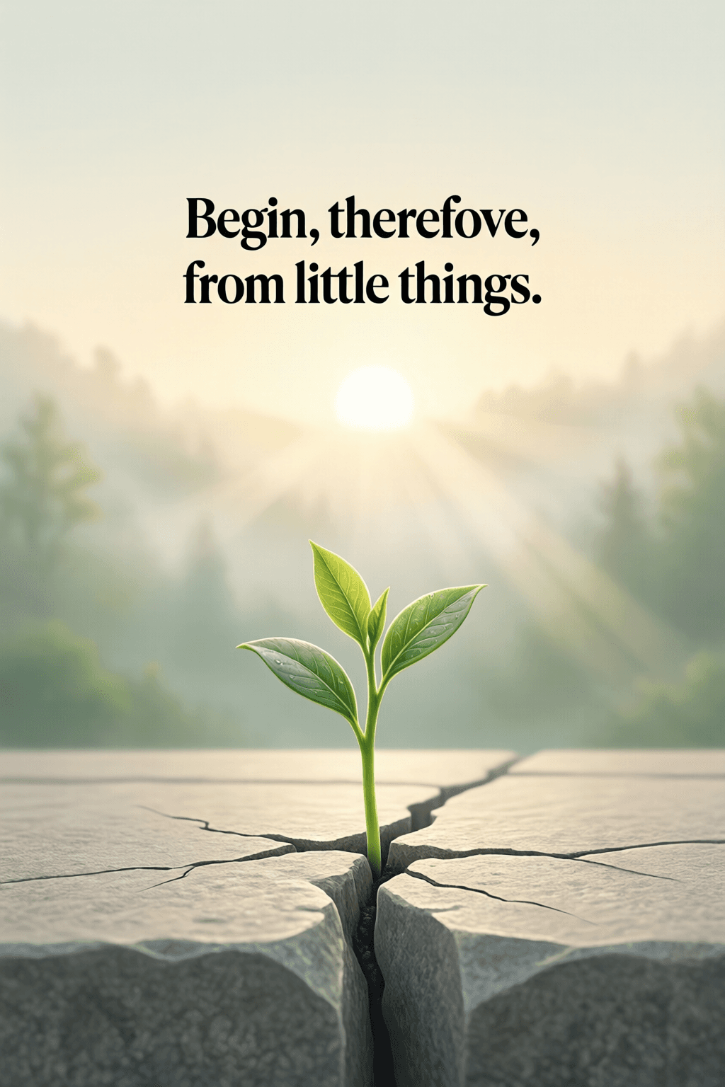 Great Beginnings Often Start With Little Things
