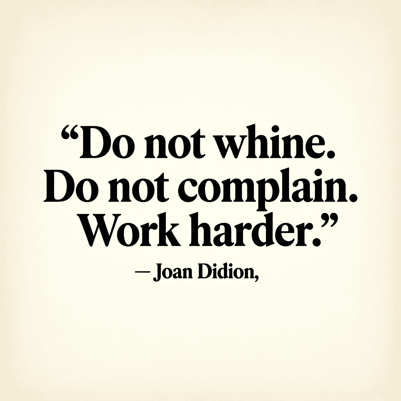 Discipline Beyond Complaint in Joan Didion’s Challenge