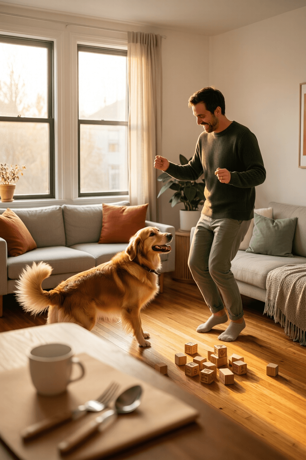 Why Play Still Matters in Adult Life Adults can benefit from play as much as children. Go ahead and dance with your dog or build somethin