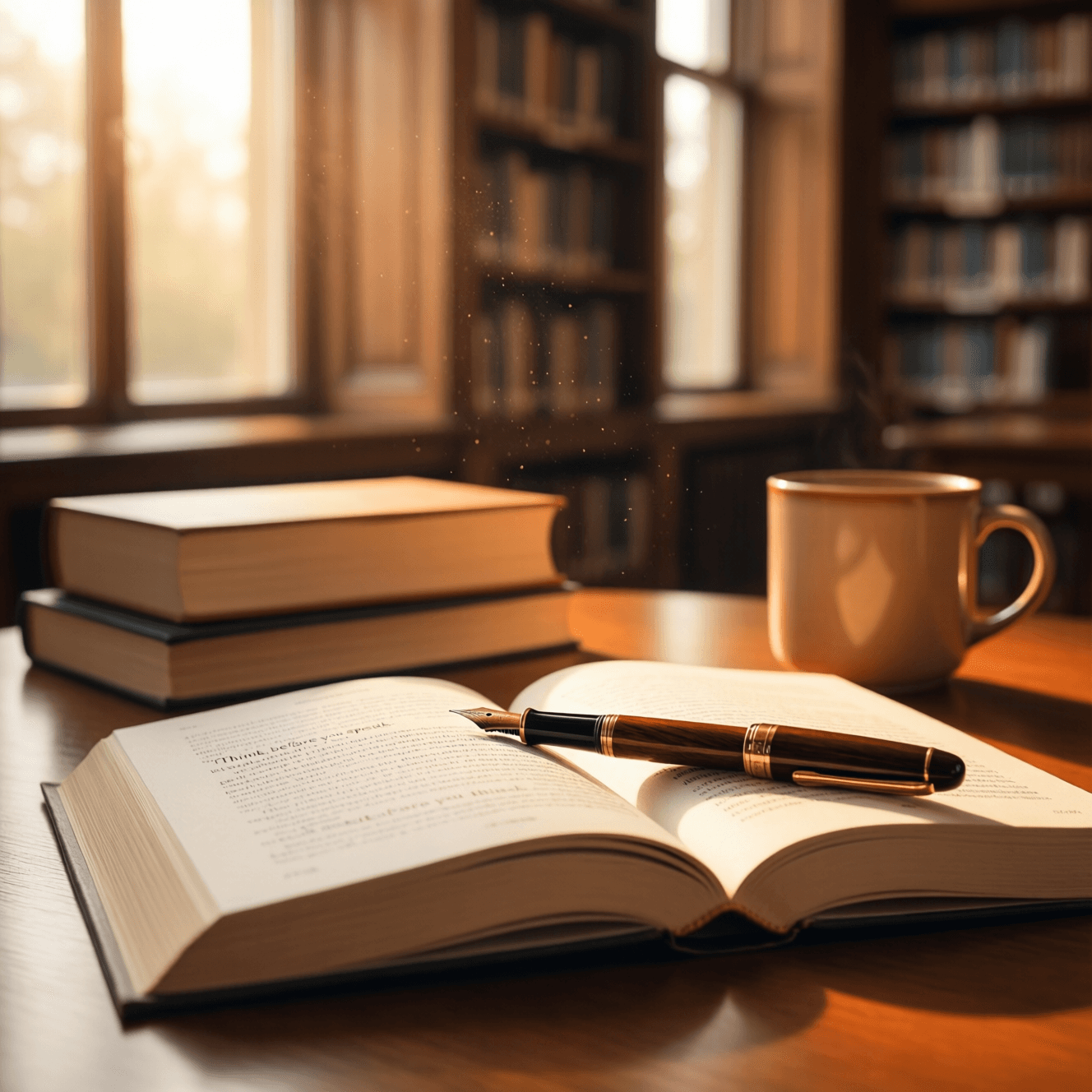 Think before you speak. Read before you think. — Fran Lebowitz