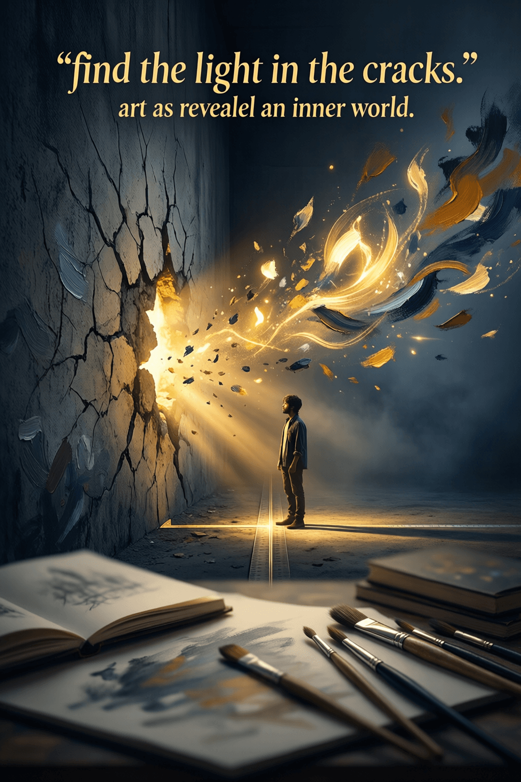 El arte como luz entre las grietas