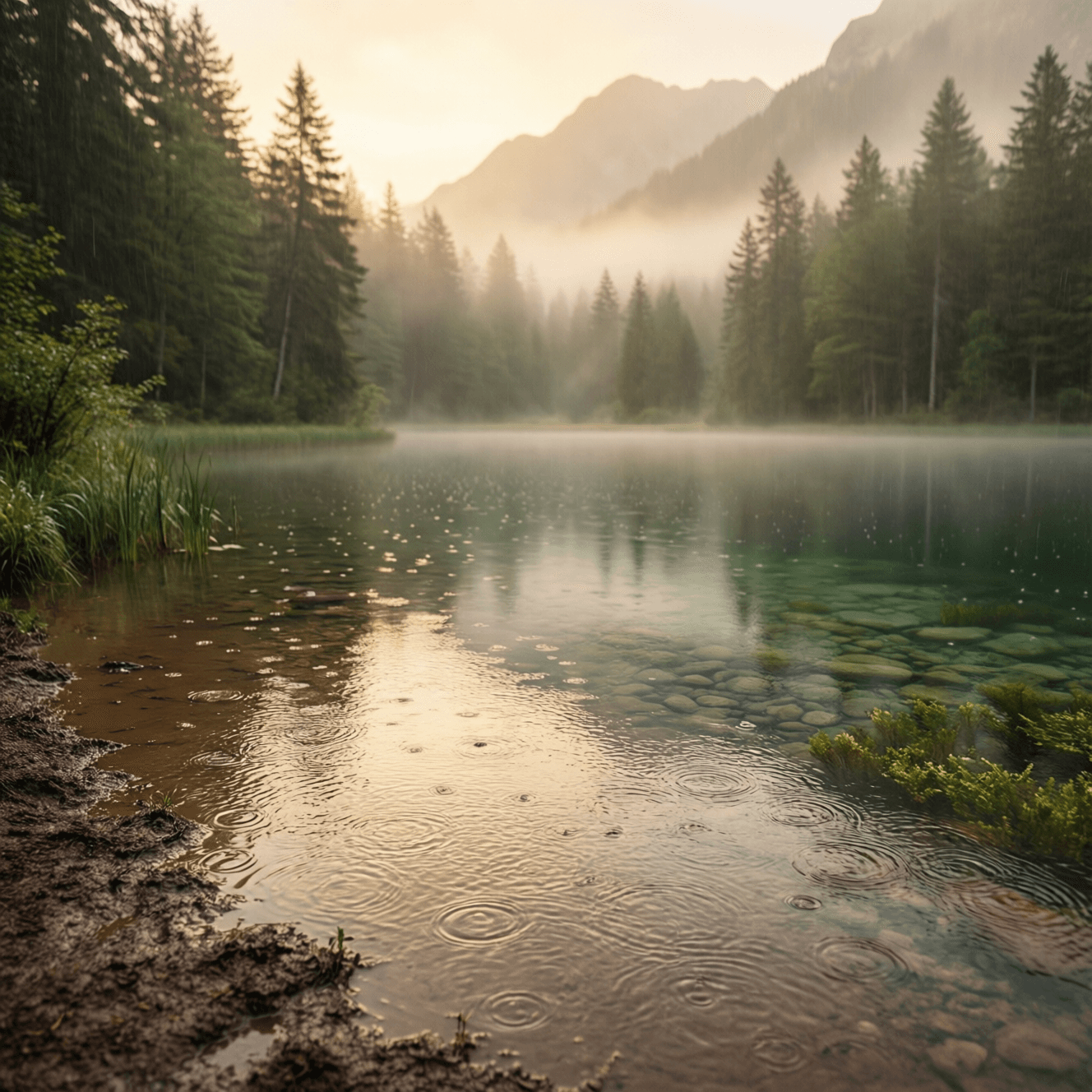 Muddy water is best cleared by leaving it alone. — Alan Watts