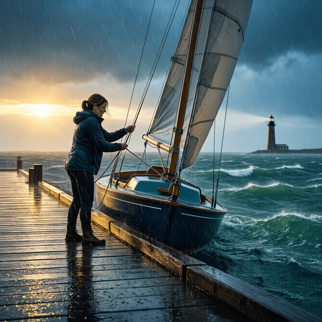 She stood in the storm, and when the wind did not blow her way, she adjusted her sails. — Elizabeth Edwards