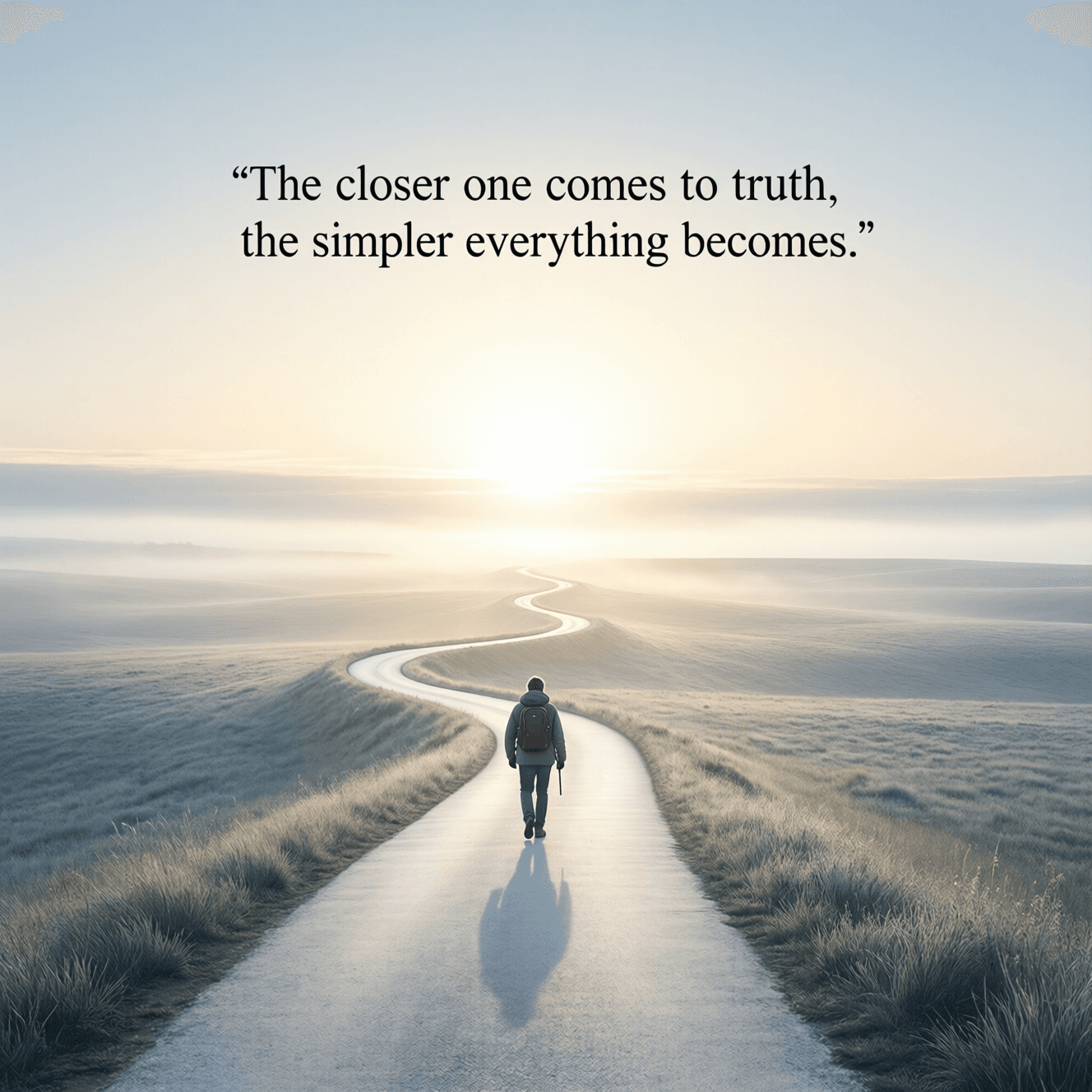 The closer one comes to truth, the simpler everything becomes. — African Proverb