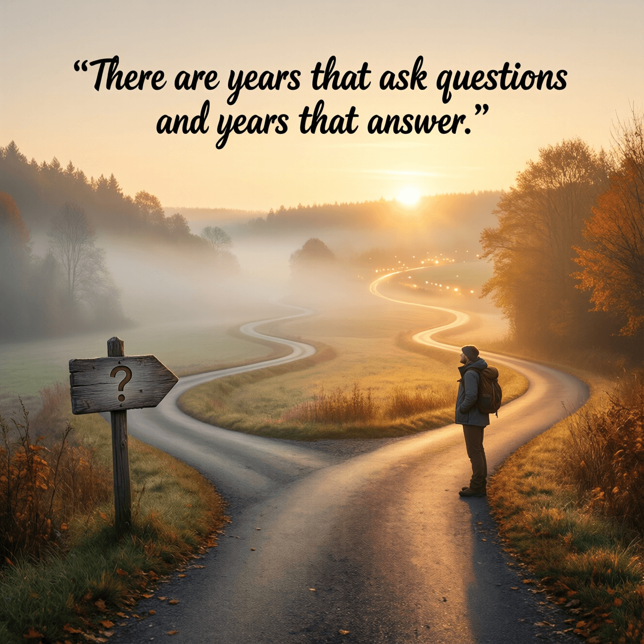 There are years that ask questions and years that answer. — Zora Neale Hurston
