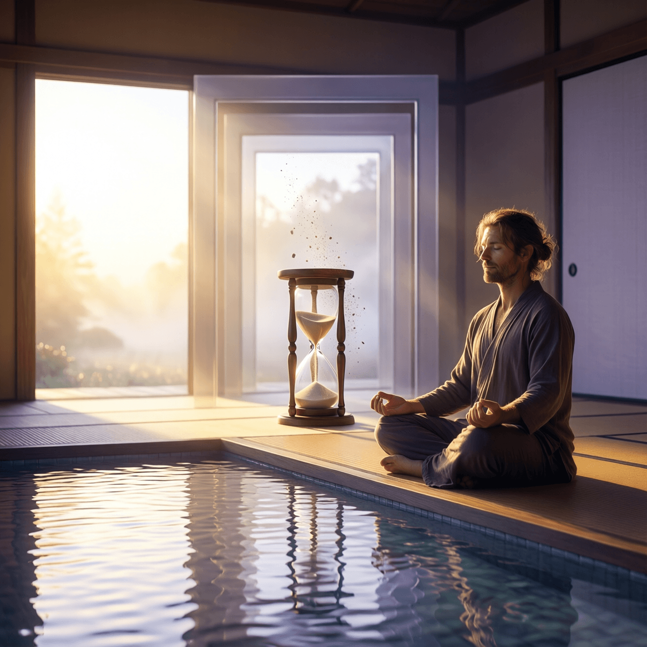 我已经意识到,过去和未来是真实的幻象,它们存在于当下;当下就是所存在的一切,也是全部的一切。——艾伦·瓦茨