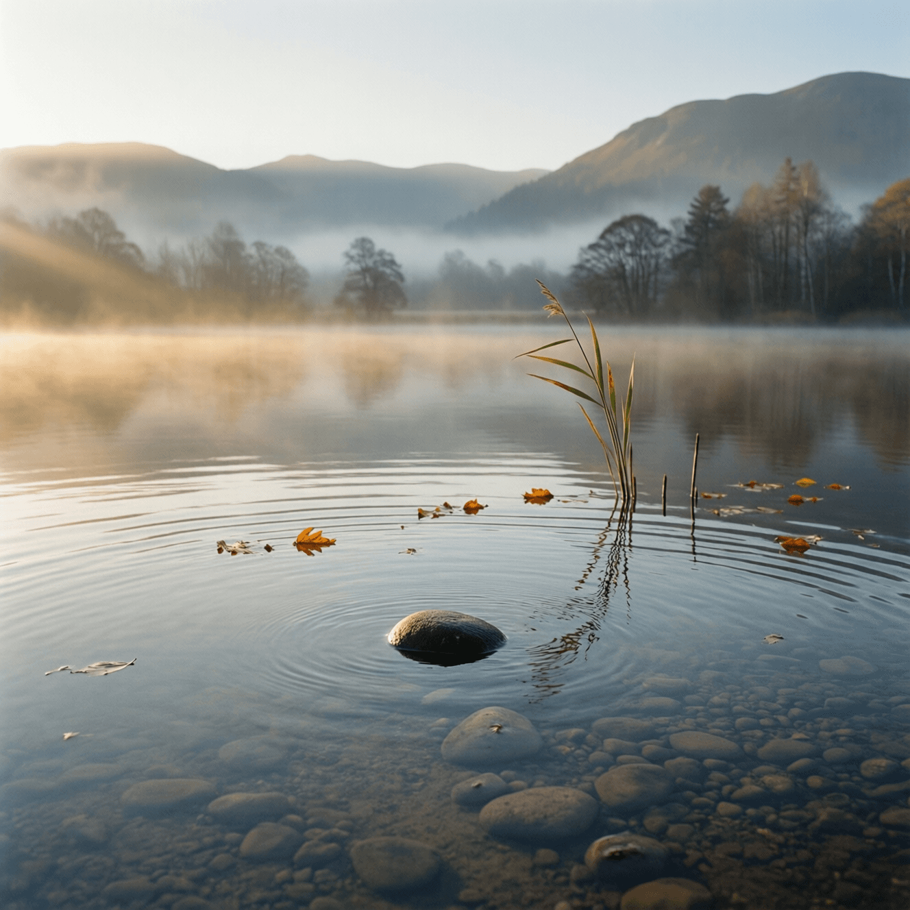 La claridad llega cuando dejamos de agitar El agua turbia se aclara mejor dejándola en paz. — Lao Tzu