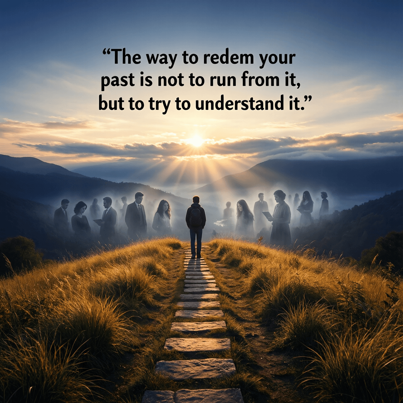 The way to redeem your past is not to run from it, but to try to understand it. — Jay-Z