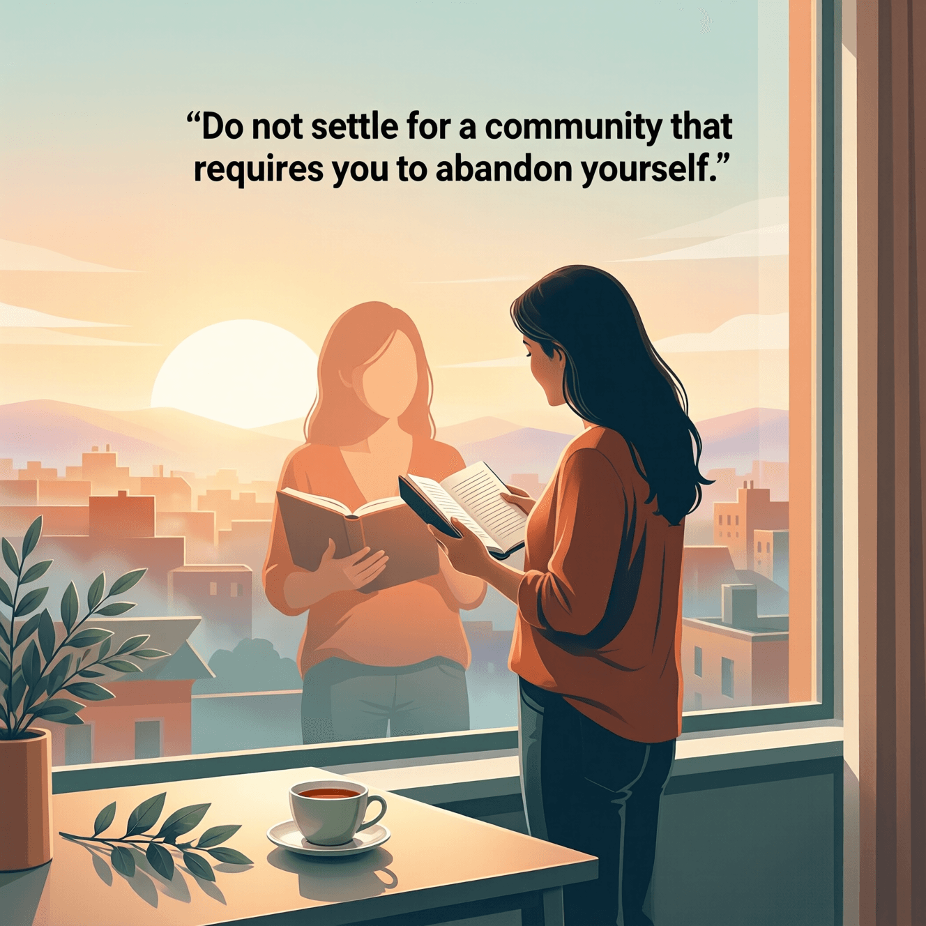 Refusing Belonging That Erases the Self