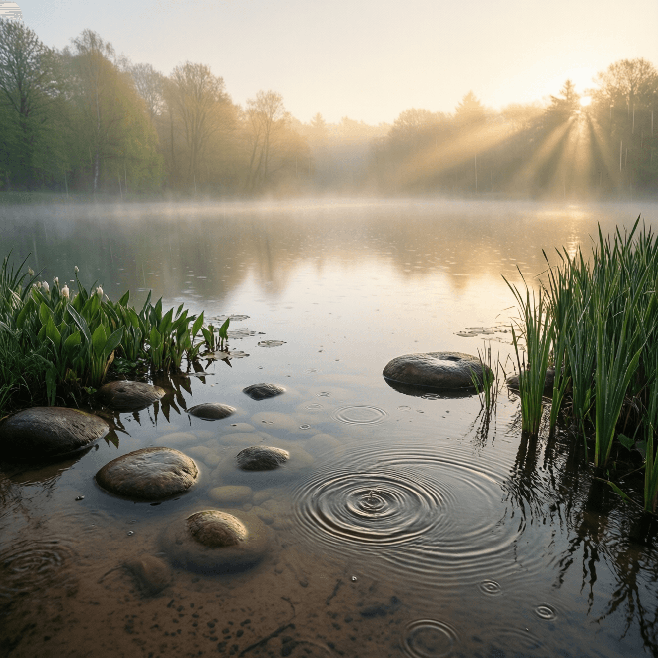 Muddy water is best cleared by leaving it alone. — Alan Watts